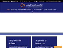 Tablet Screenshot of lucydanielscenter.org